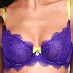 EUC Sexy Victoria's Secret Lace Bra Size 34B
